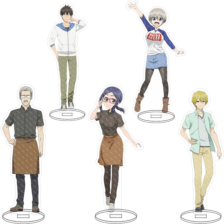 Anime Merchandise Collection - Stand Akrilik Anime 16CM Uzaki-chan Wants