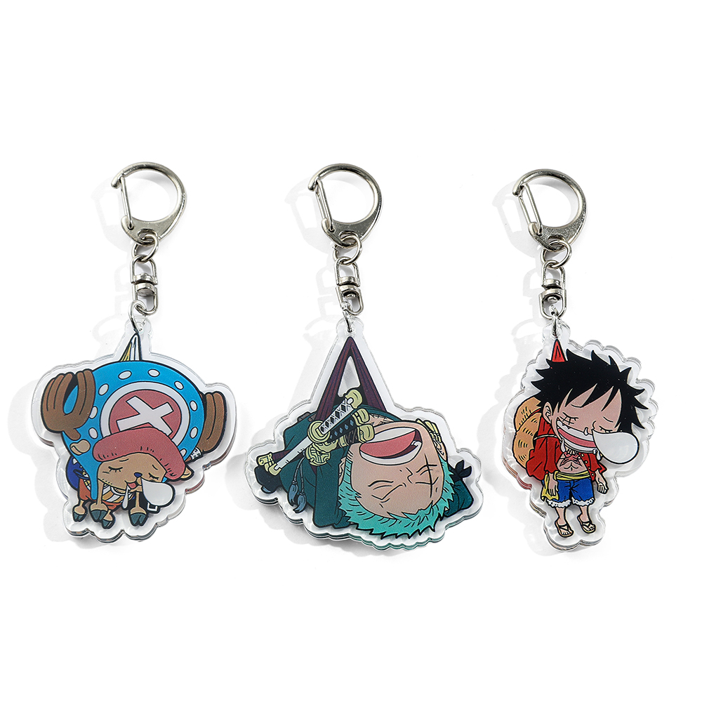 Popular Anime Merchandise - Barang Dagangan Anime Populer Gantungan Kunci