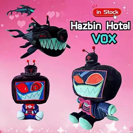 Anime Related Merchandise - TERSEDIA BARU Boneka Plush Hazbin Hotel