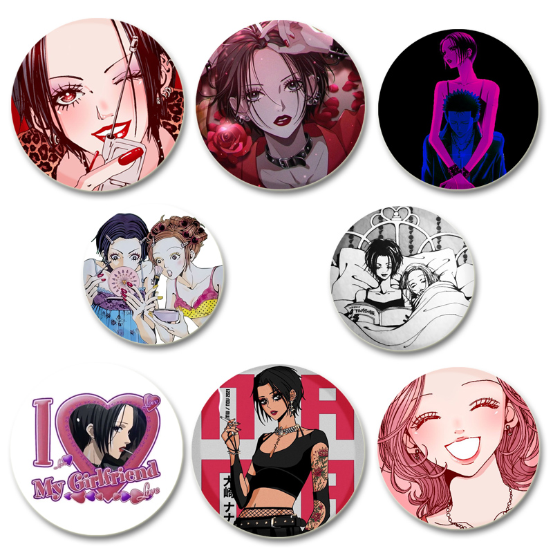 Nana Anime Merchandise - Pin Enamel Anime Nana Osaki Ai