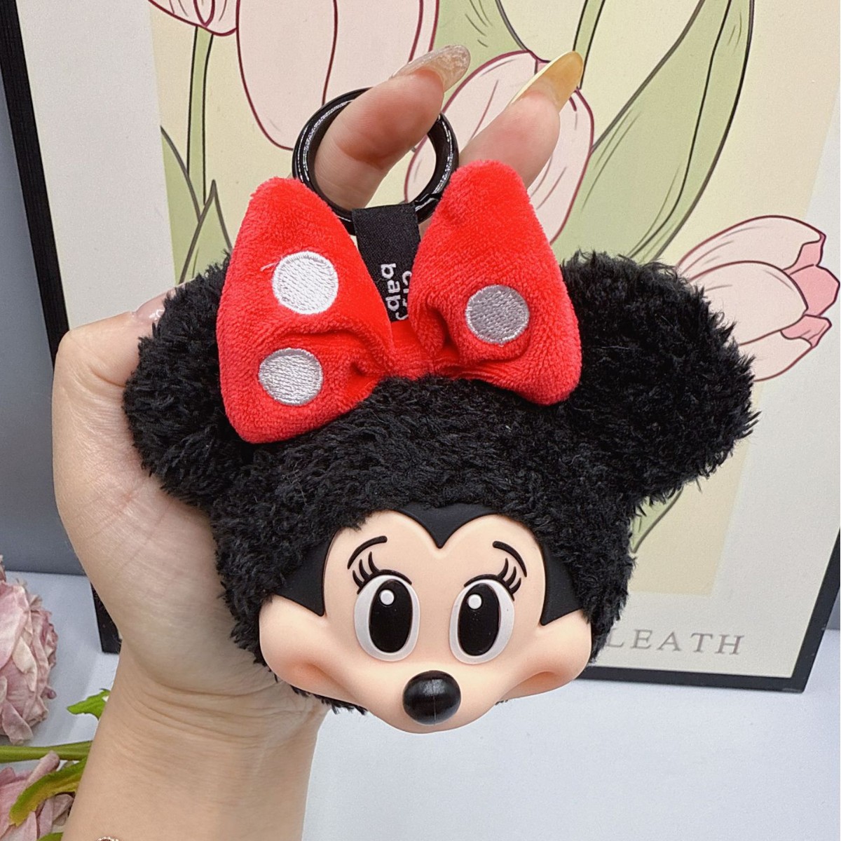 Anime Merchandise Usa - Gantungan Kunci Boneka Mickey Minnie Lucu