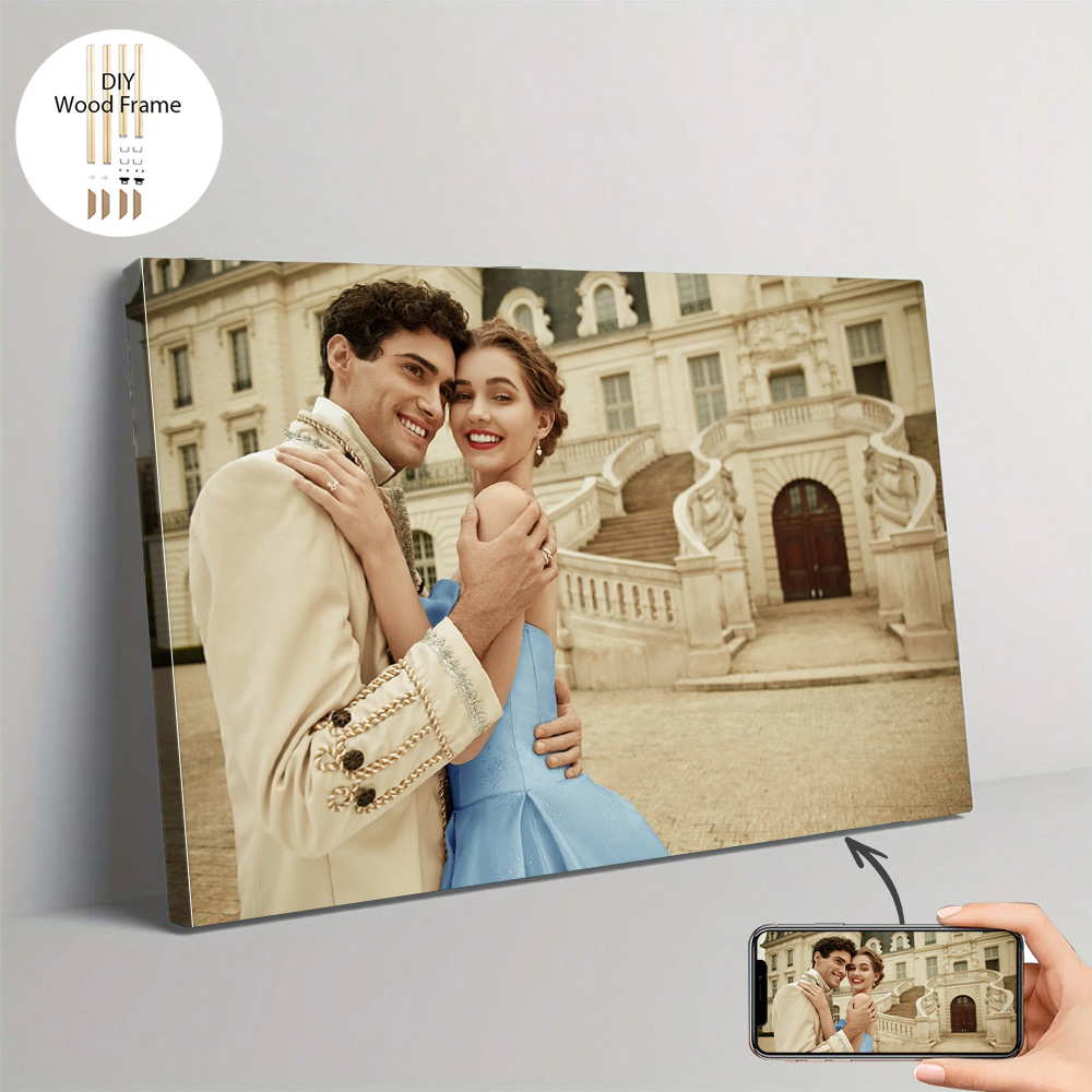 Art Print Framed - 1 Buah Foto Kustom dengan Bingkai