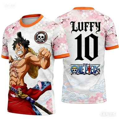 Anime Merchandise Online - Jersey Latihan Motif Anime 2026 Bahan