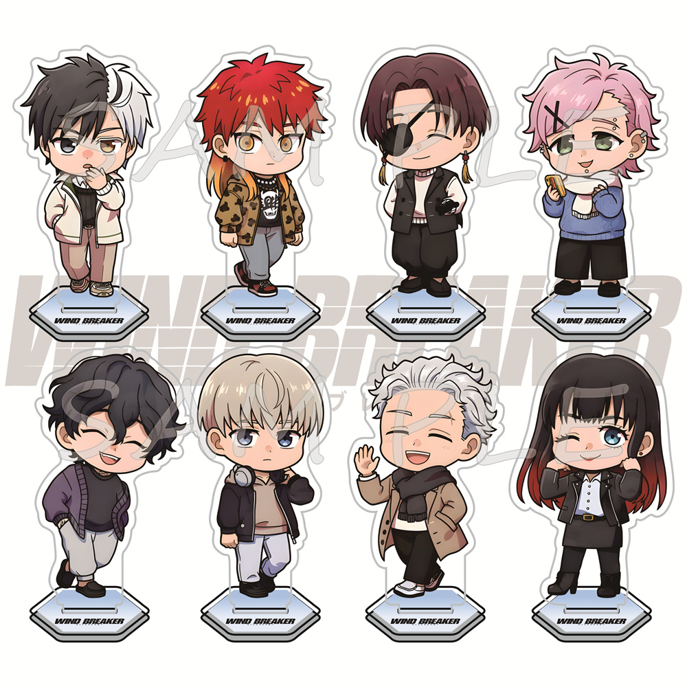 Windbreaker Anime Merchandise - WIND BREAKER Versi Kasual Harian Figur