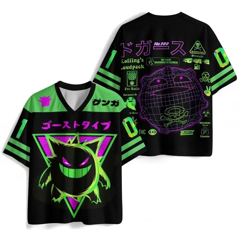 Popular Anime Merchandise - Kaos Oblong Pendek Bergambar Gengar Populer