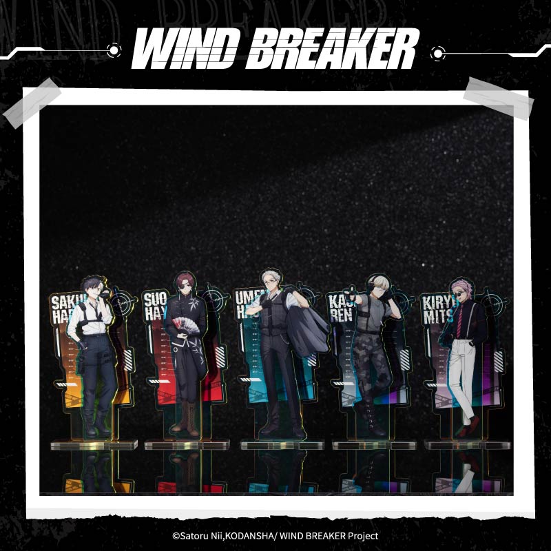 Windbreaker Anime Merchandise - Aniplex Tersedia Stok Stand Akrilik Wind