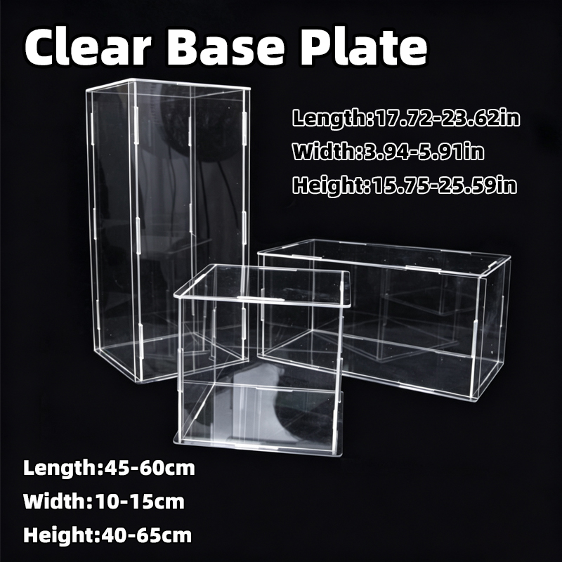Figure Display Box - Kotak Penyimpanan Akrilik Transparan untuk Perakitan