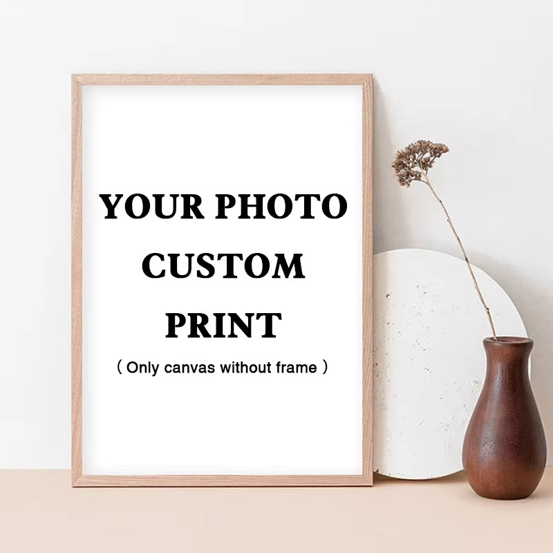 Art Print Framed - (Tanpa Bingkai) Hadiah Personalisasi: Poster Kanvas