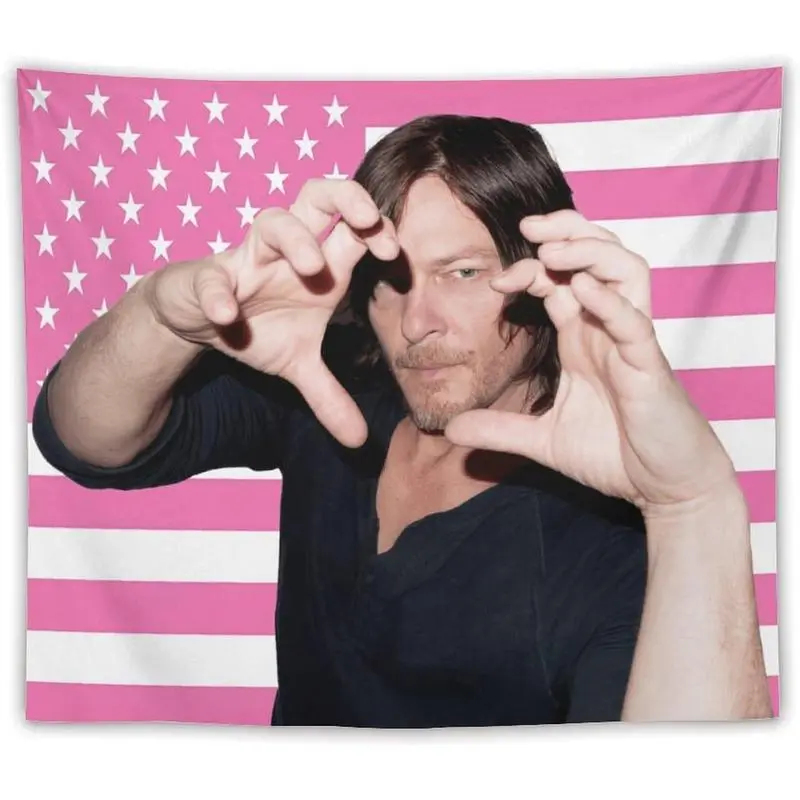 VIKAMA Daryl Dixon Permadani B - Wall Scroll Tapestry ulasan dan harga