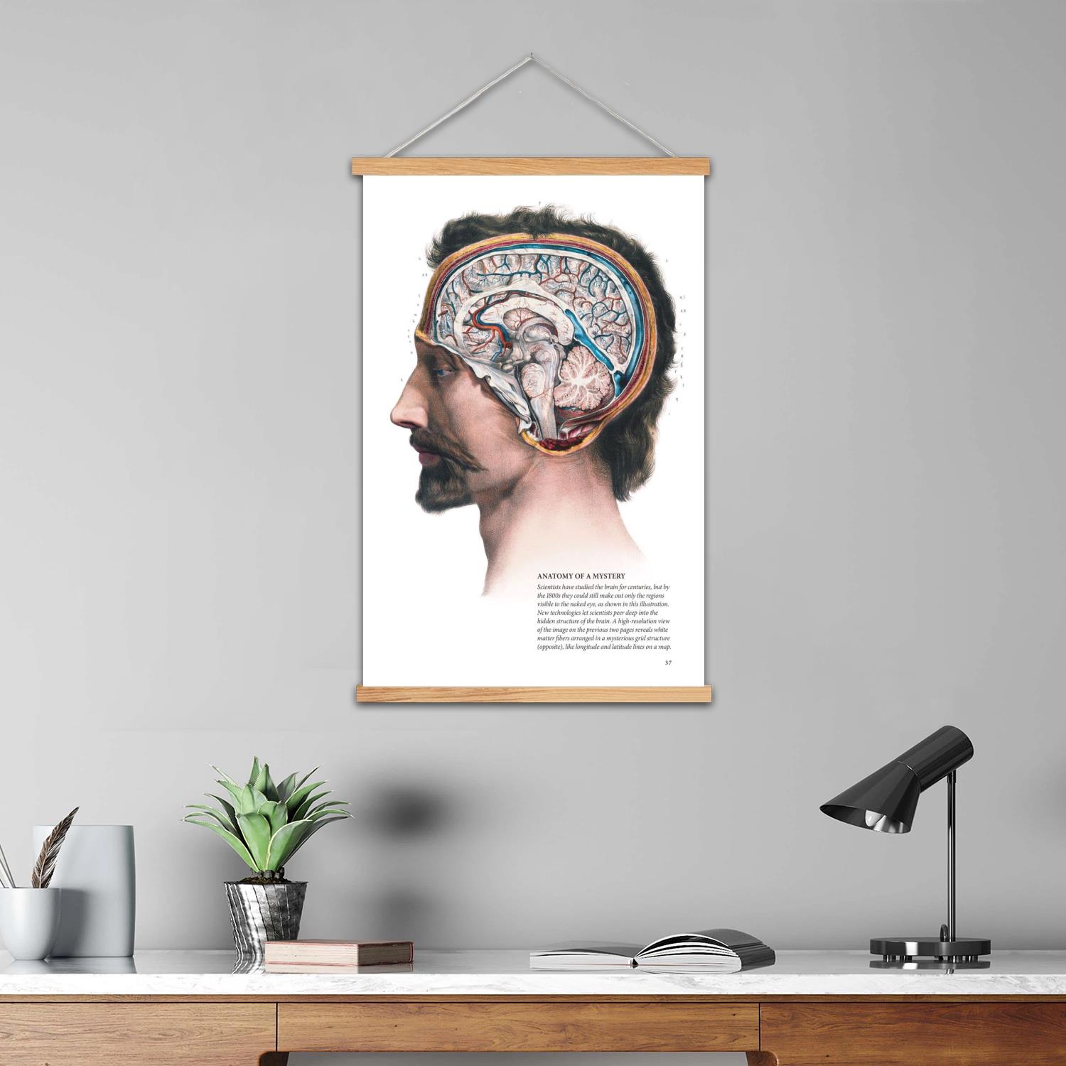 Poster Seni Kanvas Lukisan Din - Art Print Framed ulasan dan harga