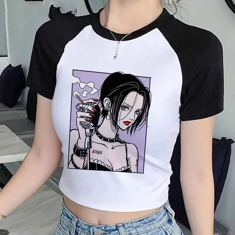 Nana kaus Crop Top lengan pend - Nana Anime Merchandise ulasan dan harga