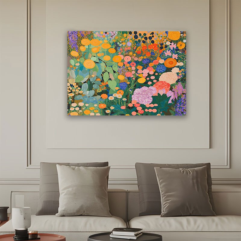 Hiasan Dinding Permadani Bunga - Wall Scroll Tapestry ulasan dan harga