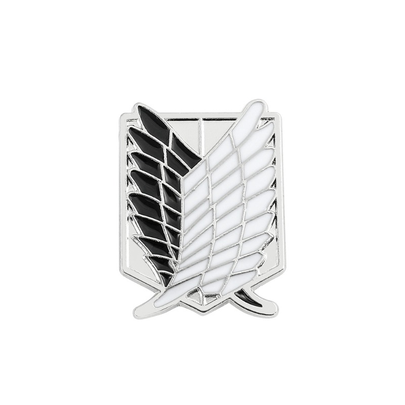 Bros Pin Attack on Titan Gaya  - Popular Anime Merchandise ulasan dan harga