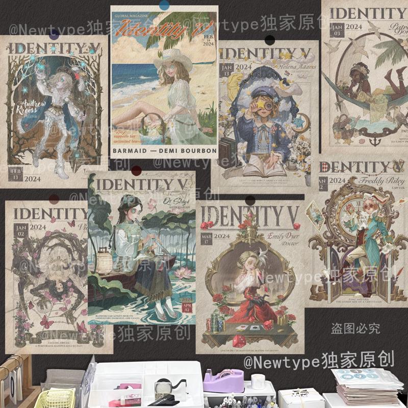 Poster game seri Identity V uk - Anime Related Merchandise ulasan dan harga
