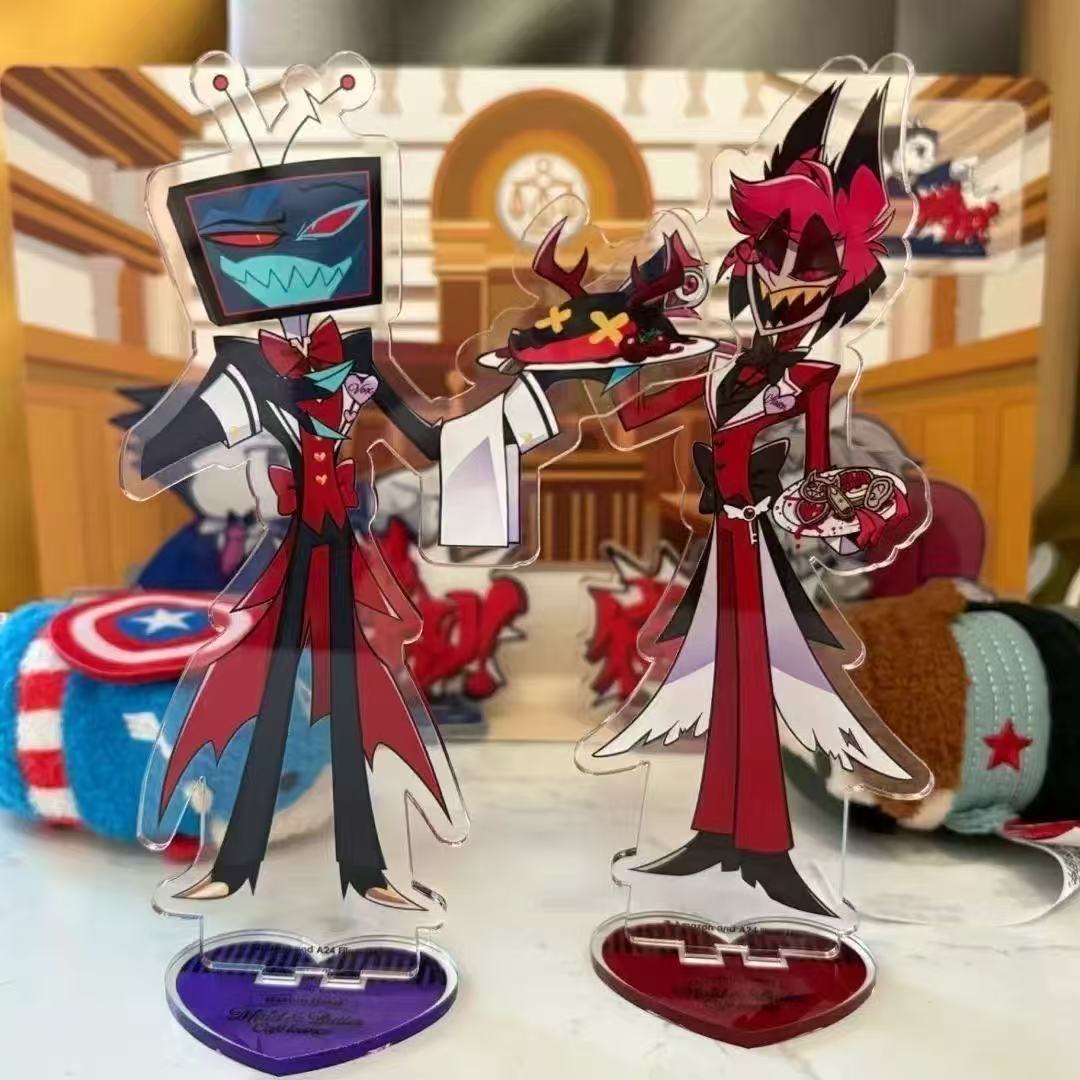 2pcs Aksesoris Anime Hazbin, F - Anime Merchandise Collection ulasan dan harga