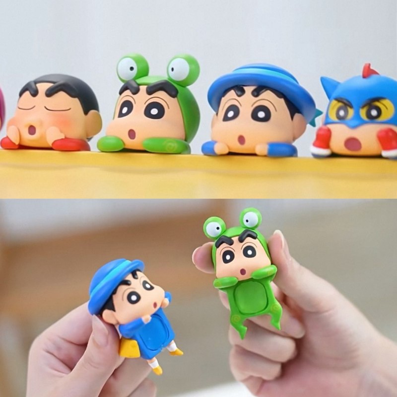 6pcs Figur Anime Xiaoxin Gaya  - Figure Display Box ulasan dan harga