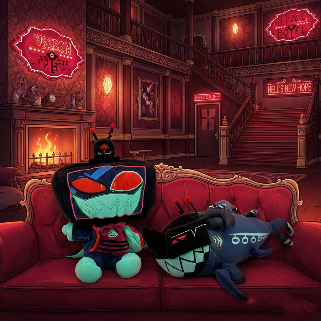 Mainan Boneka Hazbin Hotel, Me - Anime Related Merchandise ulasan dan harga