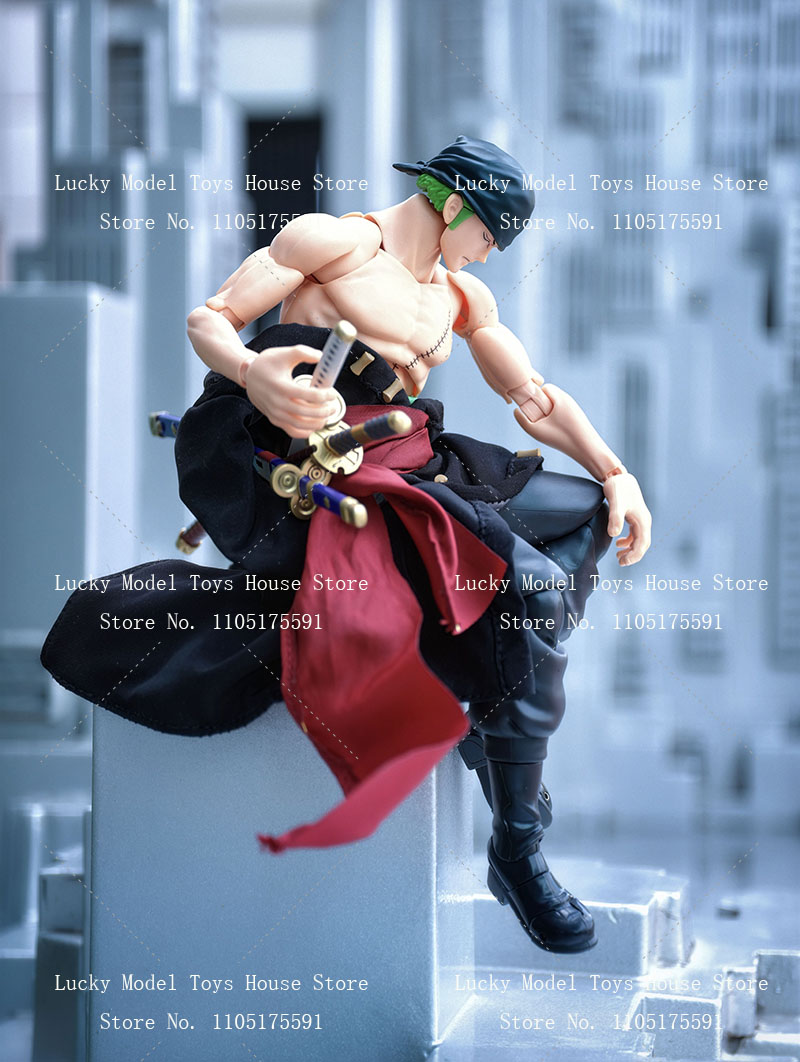 1/12 Anime Zoro Hell King Figu - Windbreaker Anime Merchandise ulasan dan harga