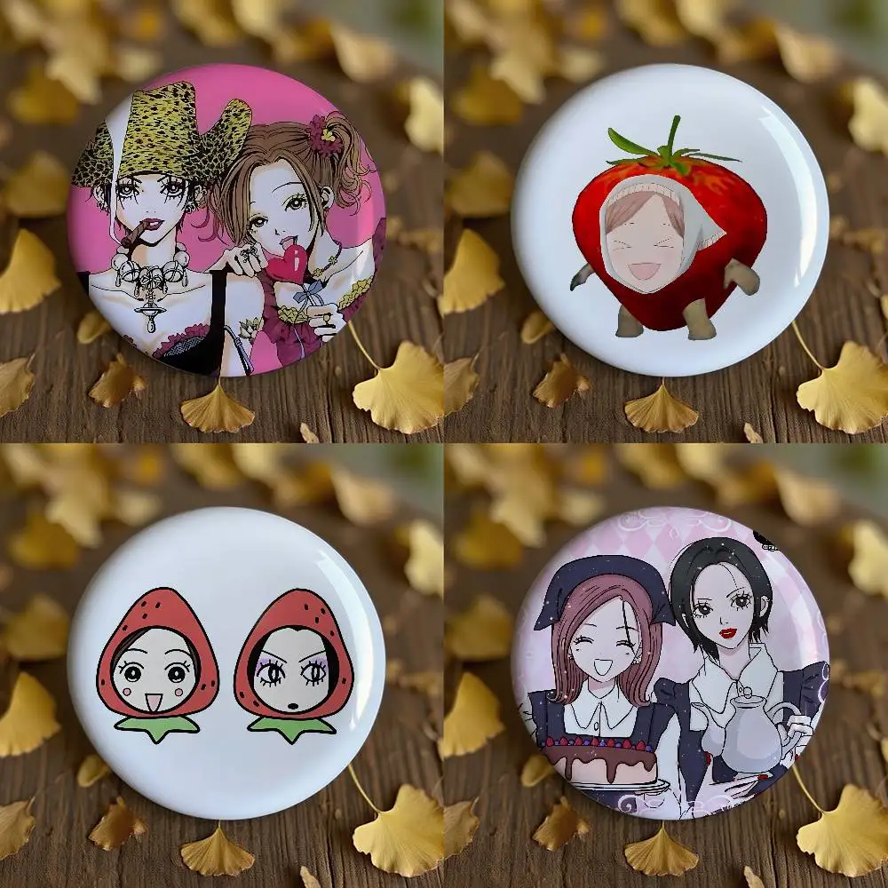 Pin Enamel Anime N-NANA Bros B - Nana Anime Merchandise ulasan dan harga