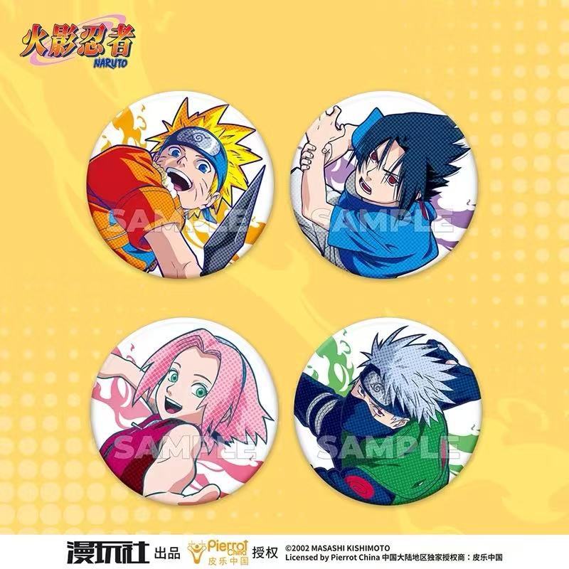 Lencana Logam Seri Naruto Spot - Anime Merchandise Box ulasan dan harga