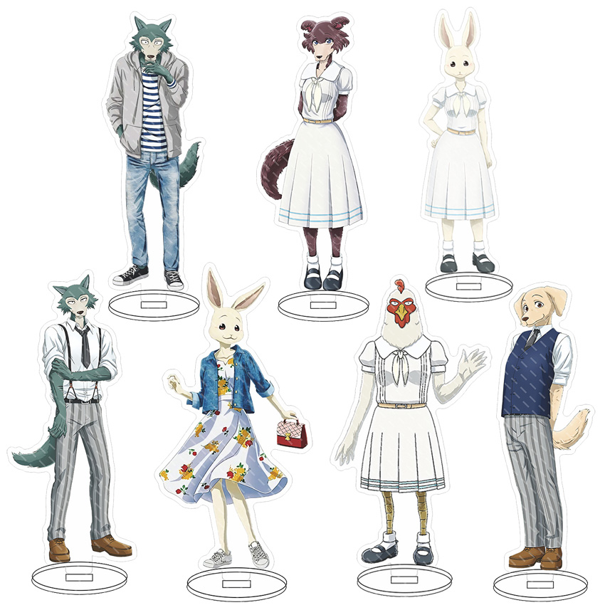 16CM Anime BEASTARS Legoshi Lo - Anime Merchandise Collection ulasan dan harga