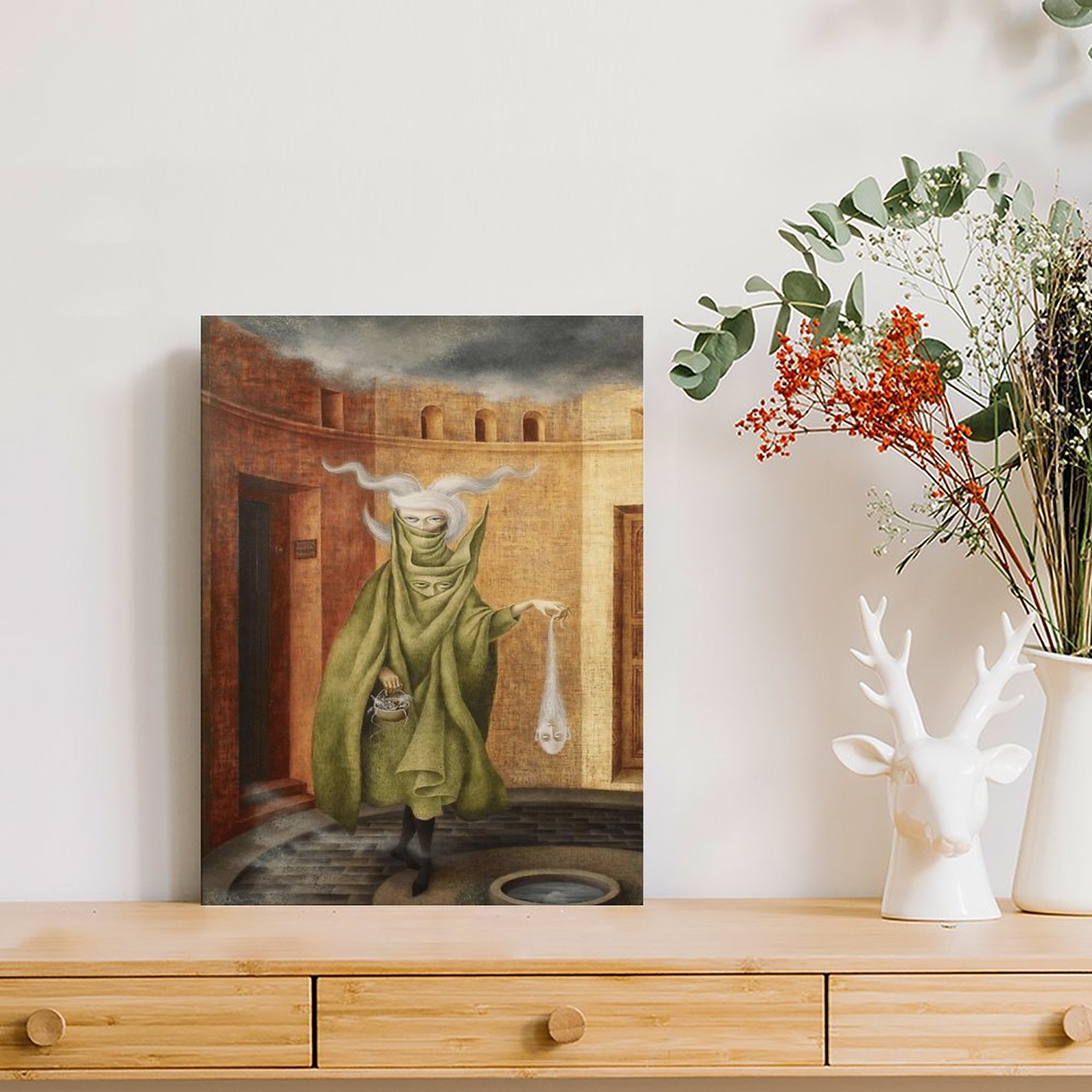 Remedios Varo Celestials Pablu - Art Print Framed ulasan dan harga