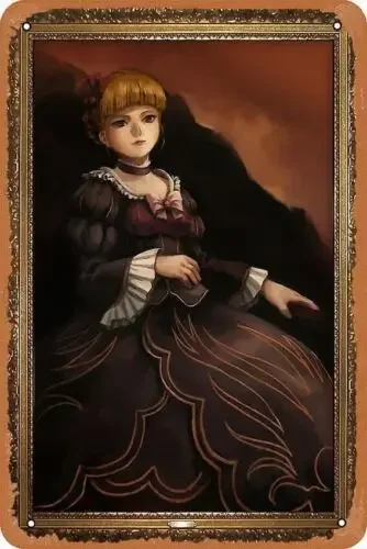 Umineko When They Cry - Potret - Art Print Framed ulasan dan harga