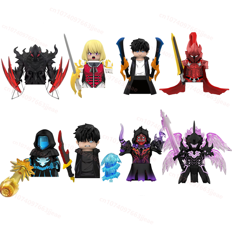 Set Blok Bangunan Solo Levelin - Anime Merchandise Solo Leveling ulasan dan harga