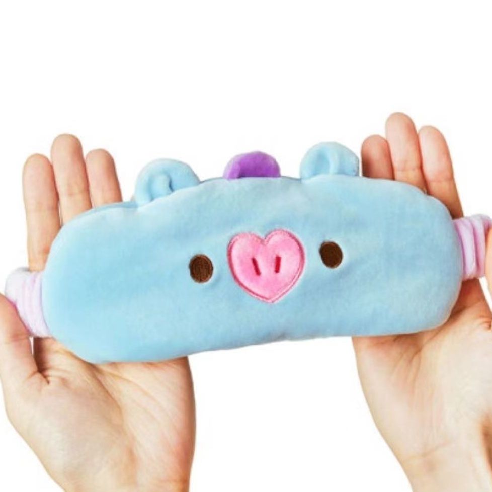 Masker mata boneka plush BT21  - Anime Merchandise Usa ulasan dan harga