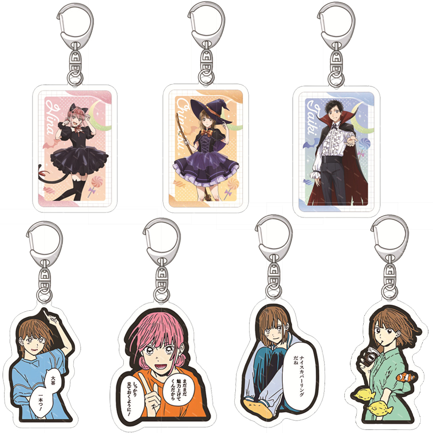 Gantungan Kunci Akrilik Kotak  - Anime Merchandise Box ulasan dan harga