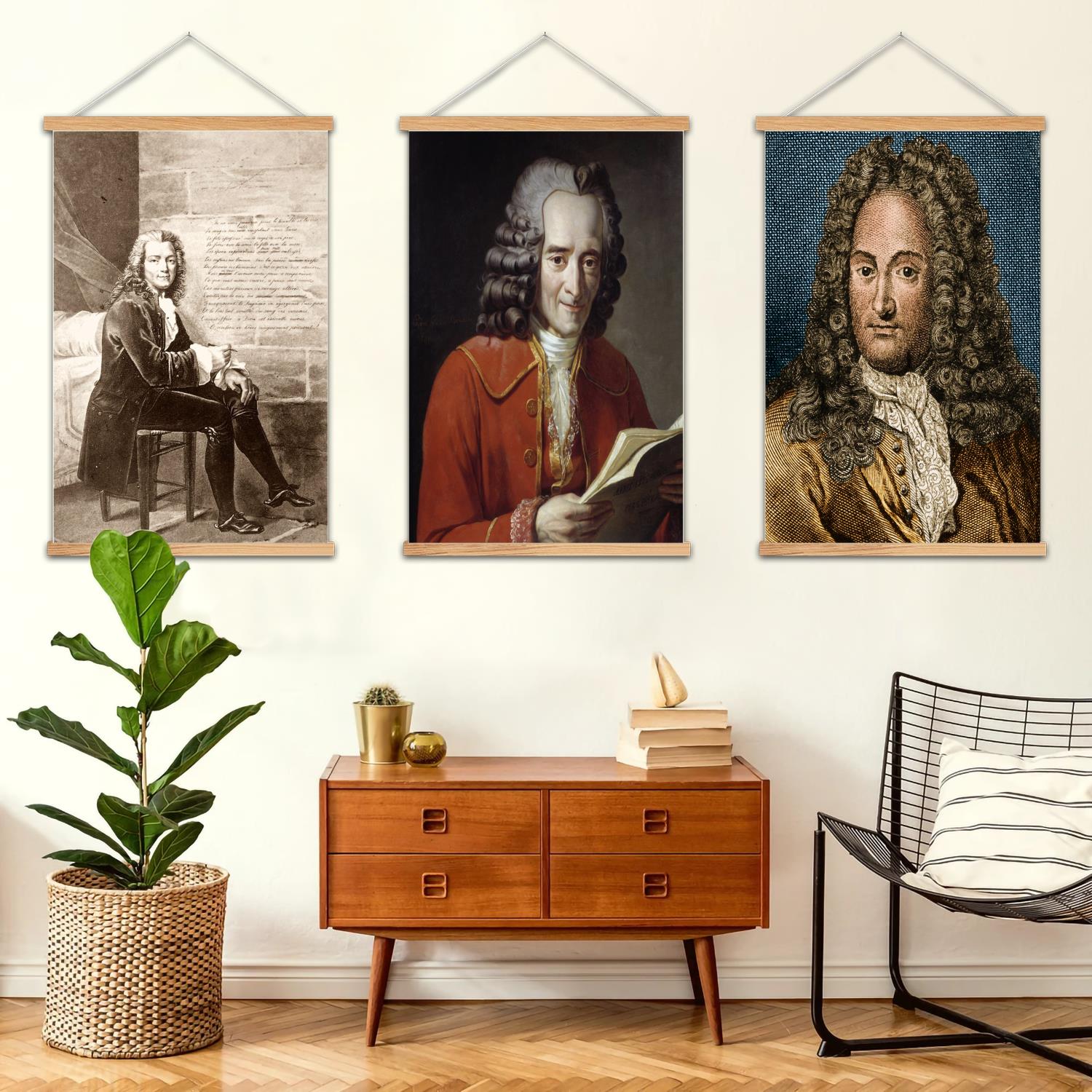 Poster Seni Kanvas Lukisan Din - Art Print Framed ulasan dan harga