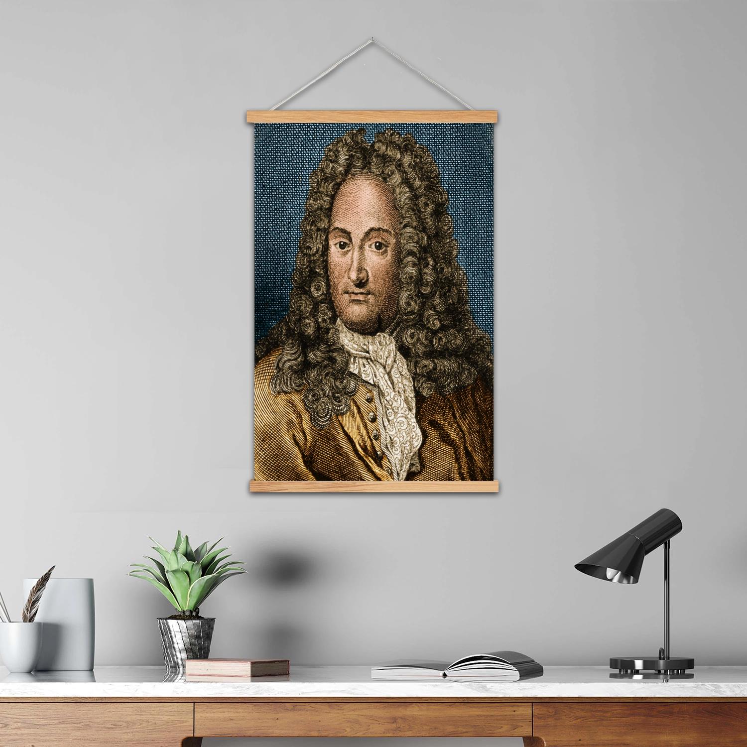 Poster Seni Kanvas Lukisan Din - Art Print Framed ulasan dan harga