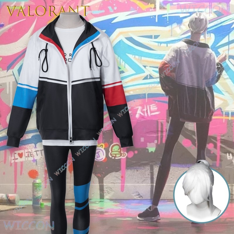 Jaket Cosplay Valorant Jett Ka - Windbreaker Anime Merchandise ulasan dan harga