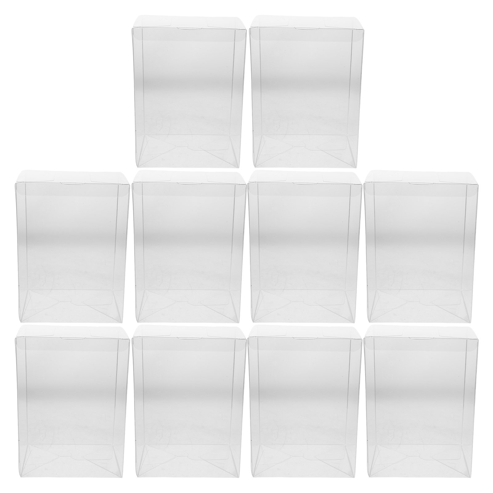 10 Buah Kotak Display Transpar - Figure Display Box ulasan dan harga