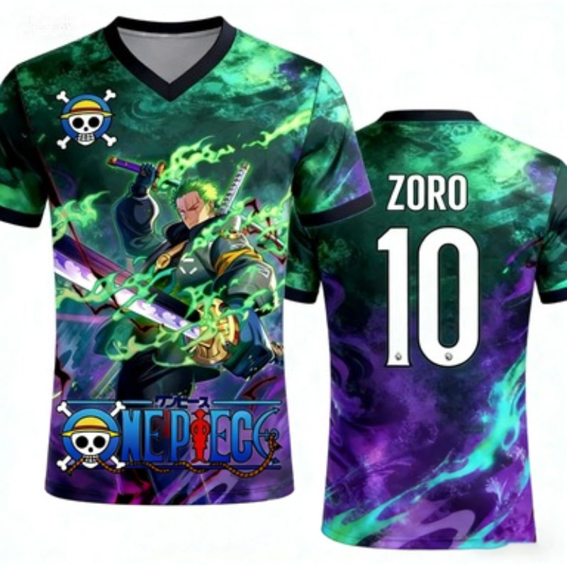 Kaos Olahraga Sepak Bola Anime - Anime Merchandise Online ulasan dan harga