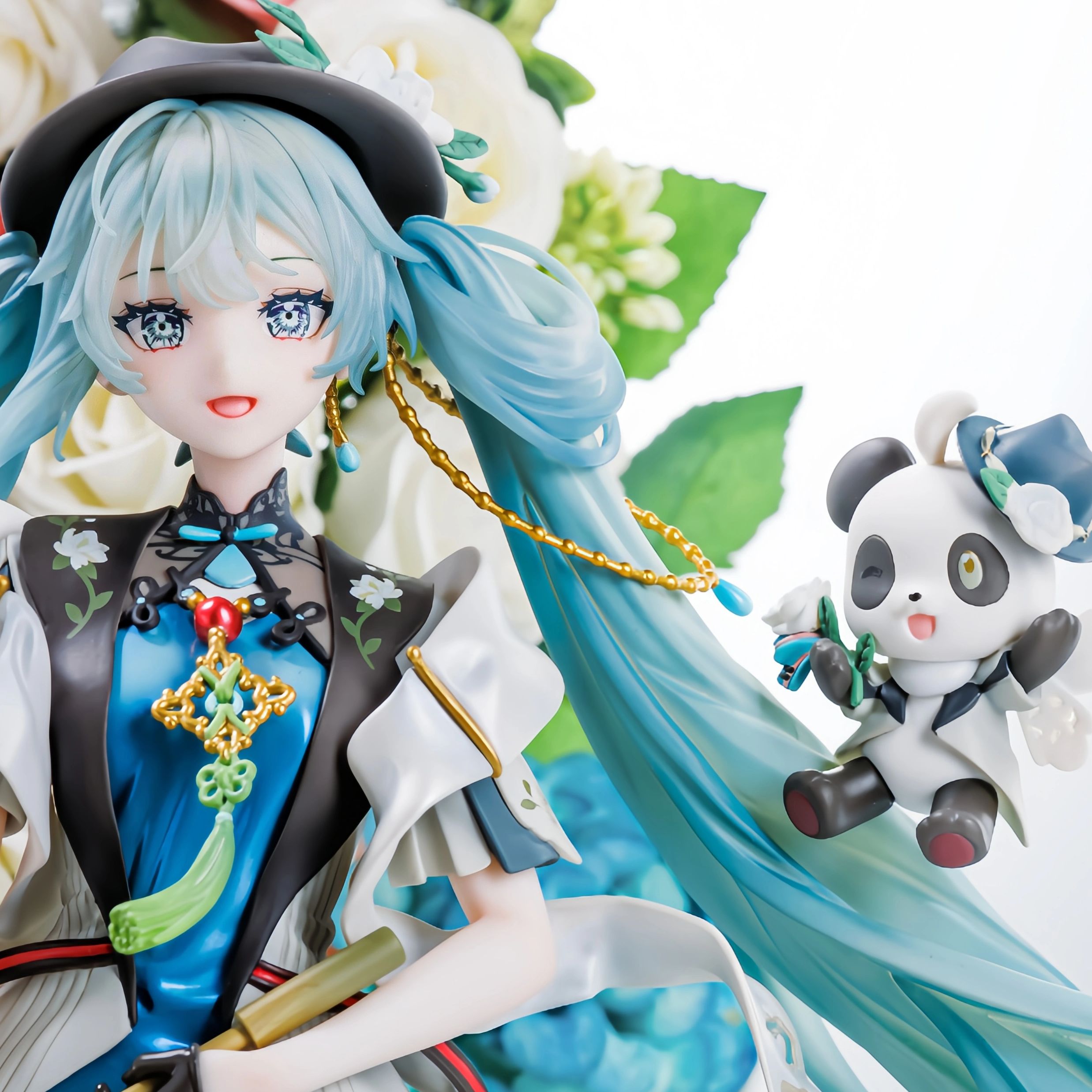 Figur model Anime GK Panda Hat - Popular Anime Merchandise ulasan dan harga