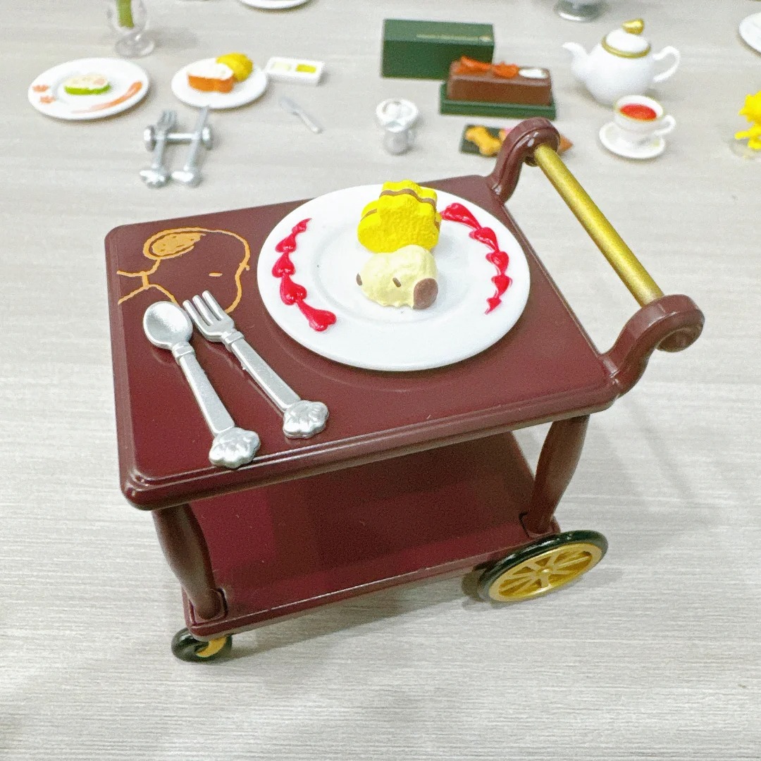 Reament Snoopy Restaurant Amer - Figure Display Box ulasan dan harga